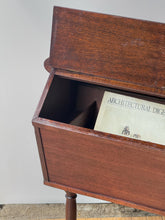 Load image into Gallery viewer, Antique Standing Sewing Box