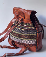 Load image into Gallery viewer, Leather Moroccan Backpack
