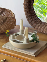 Load image into Gallery viewer, Modern Ceramic Advent Wreath