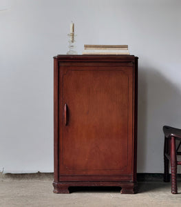 Vintage 1940's Mahogany Record Cabinet by Continental