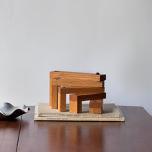 Load image into Gallery viewer, Vintage Articulating Scandinavian Wooden Candle Holder