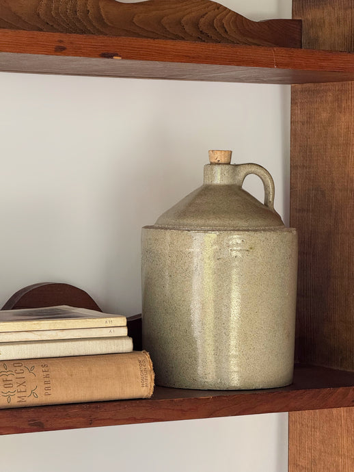 Antique Stoneware Handled Jug