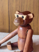 Load image into Gallery viewer, Kay Bojesen Danish Wooden Monkey Toy