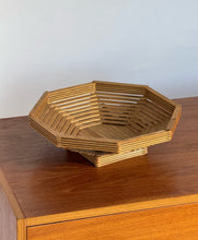 Load image into Gallery viewer, Vintage Popsicle Stick Basket Bowl