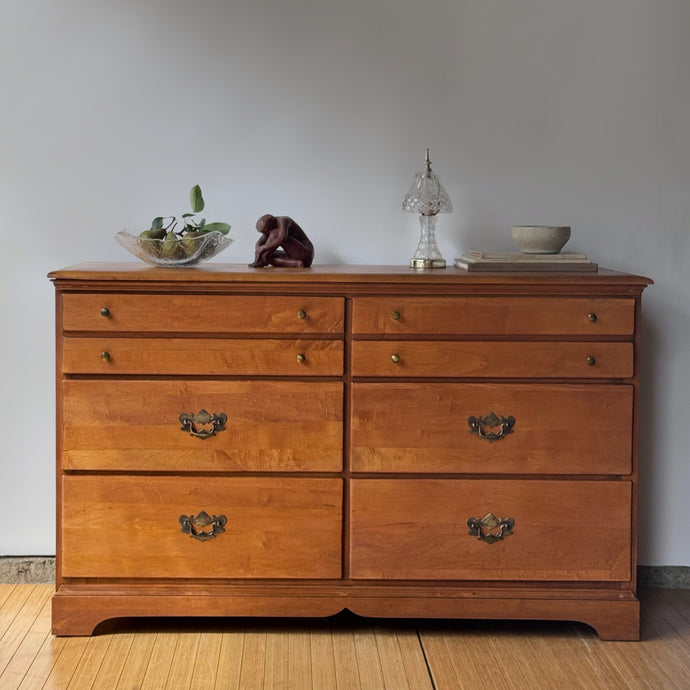 Vintage Solid Maple Lowboy Made by Empire
