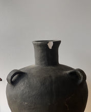 Load image into Gallery viewer, Large Black Pottery with Handles