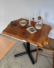 Load image into Gallery viewer, Live Edge Bistro Table