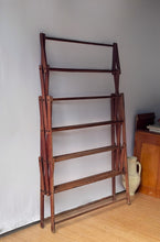 Load image into Gallery viewer, XL Antique Victorian Folding Laundry Drying Rack