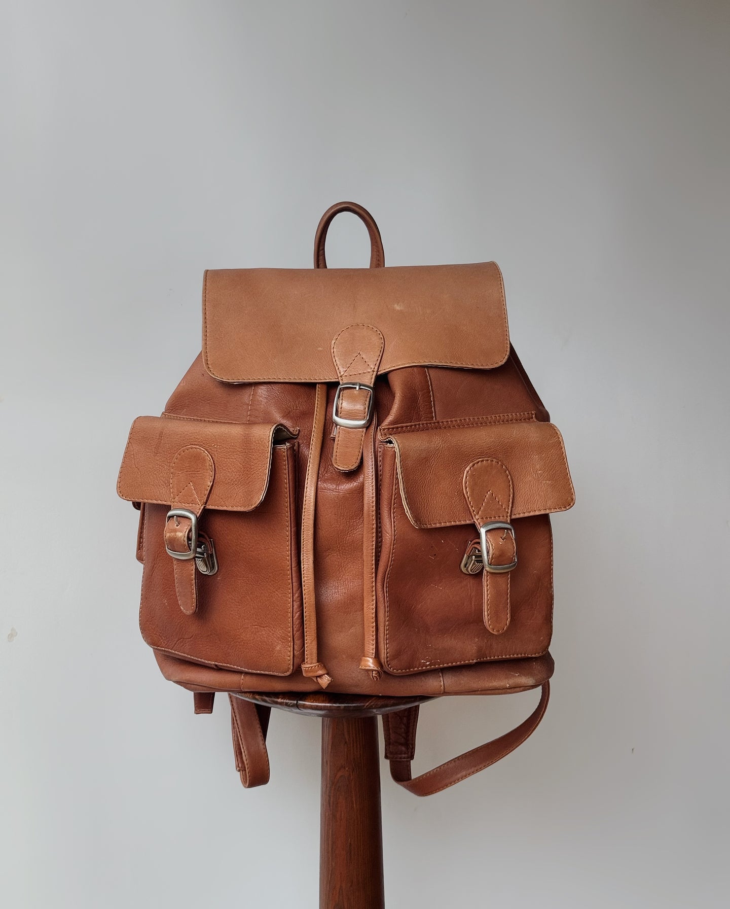 'Piel' Colombian Leather Backpack