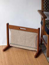 Load image into Gallery viewer, Vintage MCM Danish Teak "BRDR" Furbo Magazine Holder
