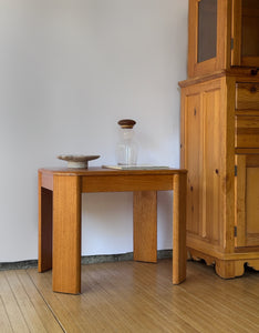 Vintage Oak End Table