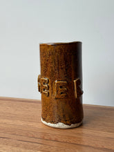 Load image into Gallery viewer, Handmade Studio Pottery &quot;Beer&quot; Mug