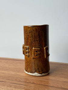 Handmade Studio Pottery "Beer" Mug