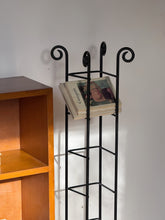 Load image into Gallery viewer, Vintage Metal Spiral Book/DVD/CD Tower