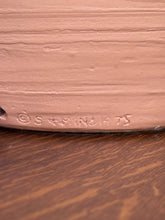 Load image into Gallery viewer, Vintage 1970's Studio Pottery Terracotta Table Lamp Pair