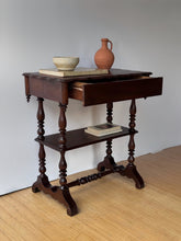 Load image into Gallery viewer, Antique 1930’s French Spindle Side Table