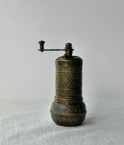 Turkish Brass Manual Spice Grinder