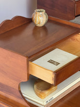 Load image into Gallery viewer, Pair of Antique Wooden Step-tier End Tables