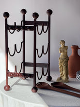 Load image into Gallery viewer, Primitive Metal Wine Holder