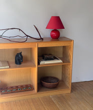 Load image into Gallery viewer, Vintage Danish Blonde Oak Shelf