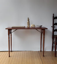 Load image into Gallery viewer, Antique Wooden Folding Table