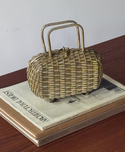 Vintage Golden Little Handbag