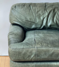 Load image into Gallery viewer, Vintage Henrendon Green Leather Club Chair