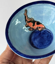 Load image into Gallery viewer, Tiny Blue Fish Trinket Bowl