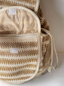 Woven Summer Backpack Made in Mexico