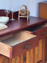 Load image into Gallery viewer, Antique Handcrafted Wooden Sideboard