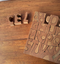 Load image into Gallery viewer, 1970's Handcrafted Wooden Childs Puzzle