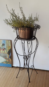 Antique Wrought Iron Planter