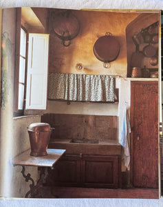 Vintage Living in Tuscany Hardcover Book