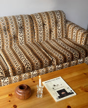 Load image into Gallery viewer, 1970&#39;s Patterned Bohemian Sofa