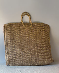 Vintage Mexican Woven Beach Bag