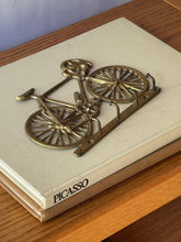 Load image into Gallery viewer, Vintage Brass Bicycle Key Holder Rack
