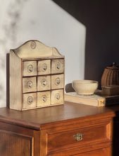 Load image into Gallery viewer, Vintage Apothecary Hanging Cabinet