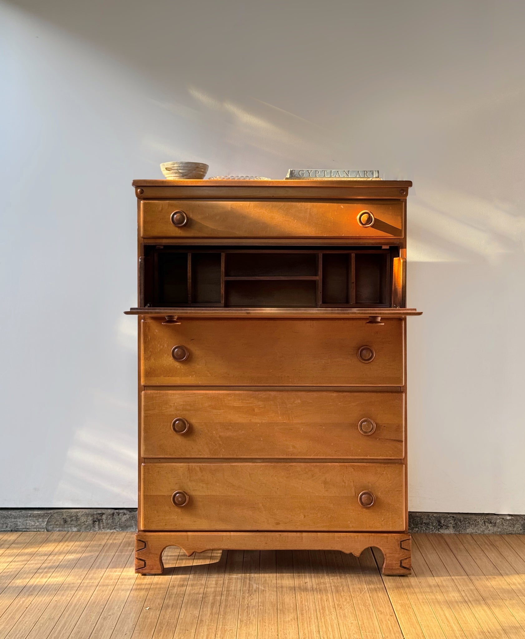 1950's Hide-a-Desk Cedar Dresser – The Bohemian Find 1950's Hide-a-Desk Cedar Dresser – The Bohemian Find