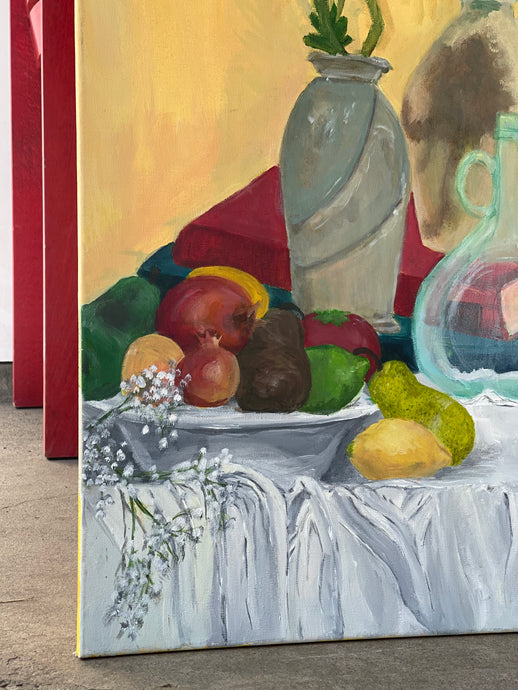 Original Still Life Tablescape Painting