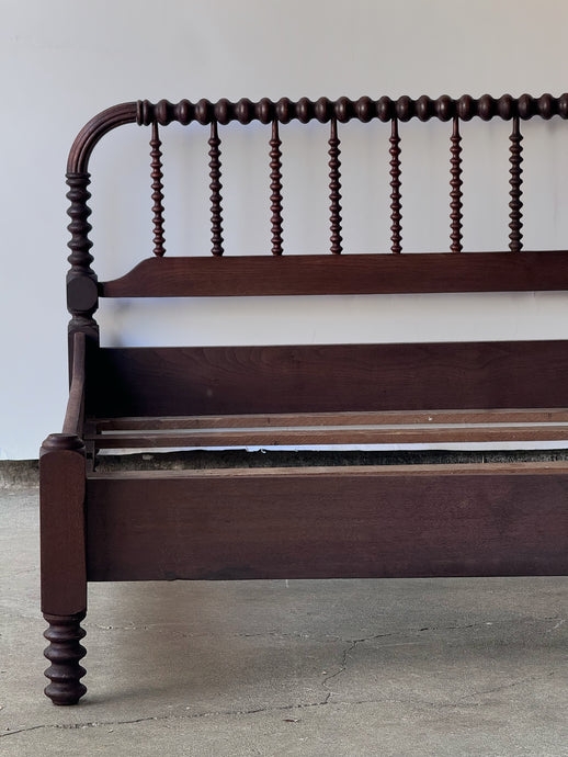 Antique Spool Platform Bed- Full Size