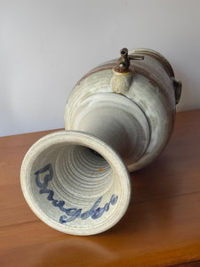 Vintage Studio Pottery Carafe with Matching Goblets