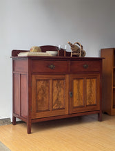 Load image into Gallery viewer, Antique Handcrafted Wooden Sideboard