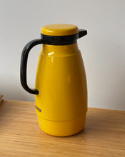 Load image into Gallery viewer, Vintage Crown Corning Yellow Coffee Thermos