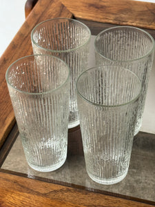 Set of 4 Vintage Jeanette Finlandia Tumblers