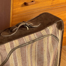 Load image into Gallery viewer, 1970&#39;s AE Meek Suede Suitcase
