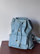 Load image into Gallery viewer, Vintage Robin Blue Mini Backpack