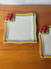 Load image into Gallery viewer, Dept. 56 ‘Life is a Bowl of Cherries’ Ceramic Plates (2)