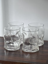 Load image into Gallery viewer, Vintage Italian Textured set of 4 Glasses