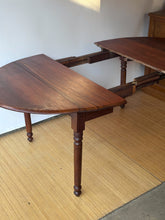 Load image into Gallery viewer, Antique Wooden Dining Table w/ Leaves