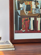 Load image into Gallery viewer, Vintage Picasso 3 Musicians Framed